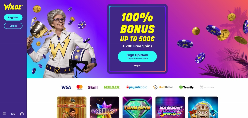 Wildz Casino - Get a Welcome Bonus & Play at Wildz Casino Online