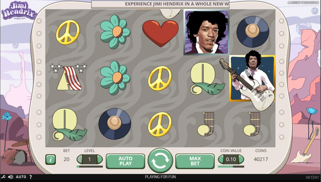 Jimi Hendrix Slot Netent Jimi Hendrix Slot Netent