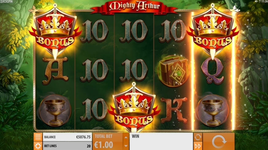 The New Mighty Arthur Slot is Coming to Quickspin Casinos