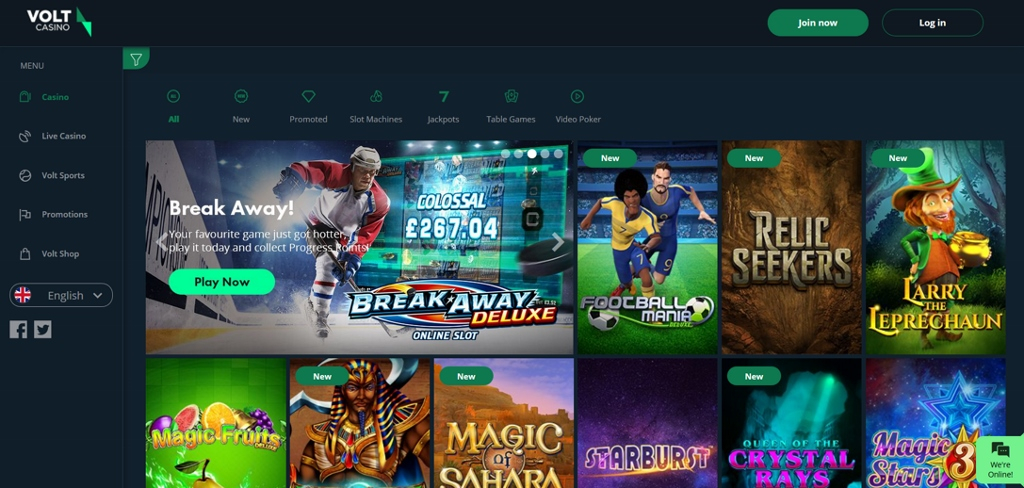volt casino bonussen