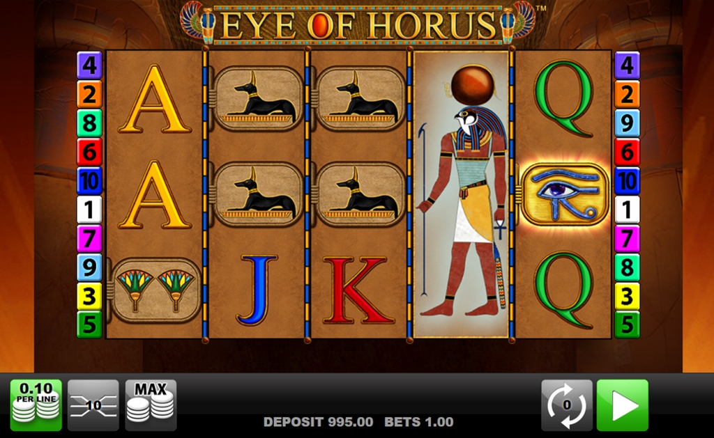 Eye of Horus All Stars: New slot, old feature - Win factor: 304x