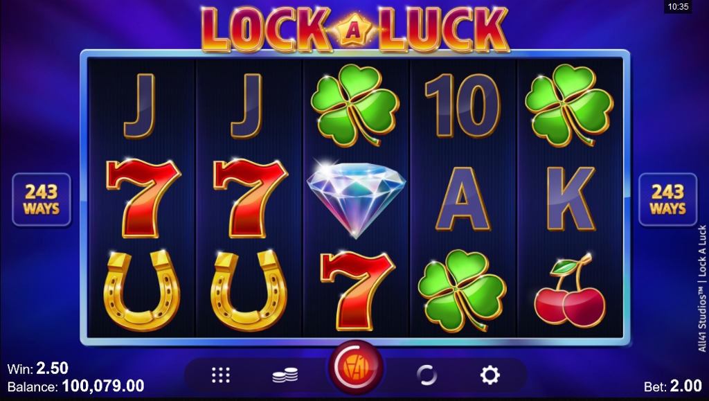 Lock A Luck (RTP 96.37 Microgaming) Slot Review
