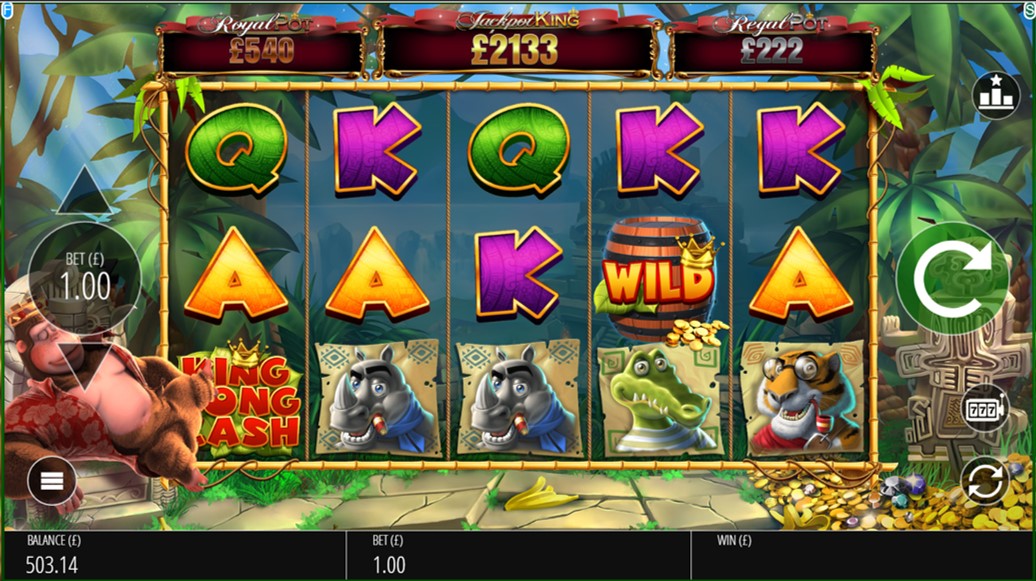 King Kong Cash (RTP 95.79 % | Blueprint Gaming) Slot Review - GMBLRS.COM