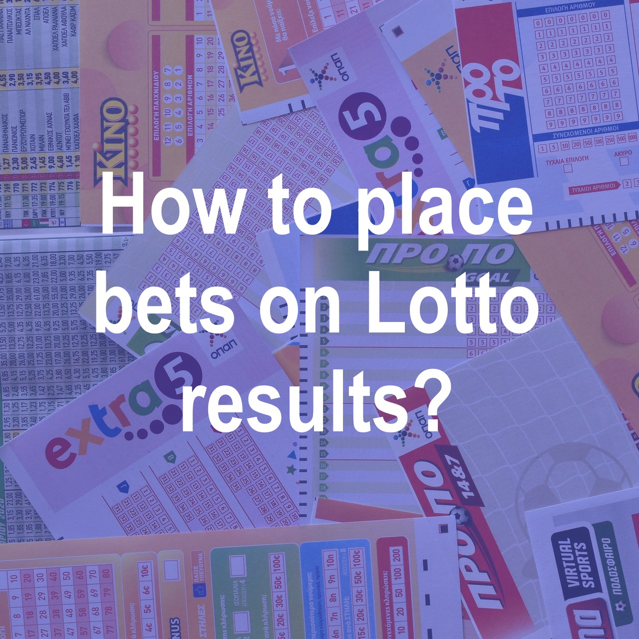 lotto results all draws