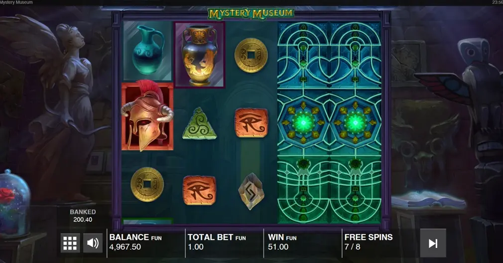 Mystery Museum Free Spins