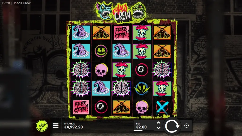 Chaos Crew (RTP 96.30 % | Hacksaw Gaming) Slot Review - GMBLRS.COM