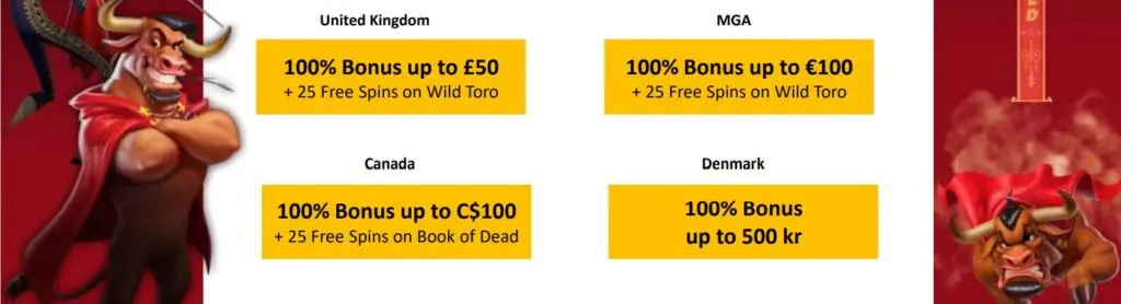 PlayToro Bonus Offers