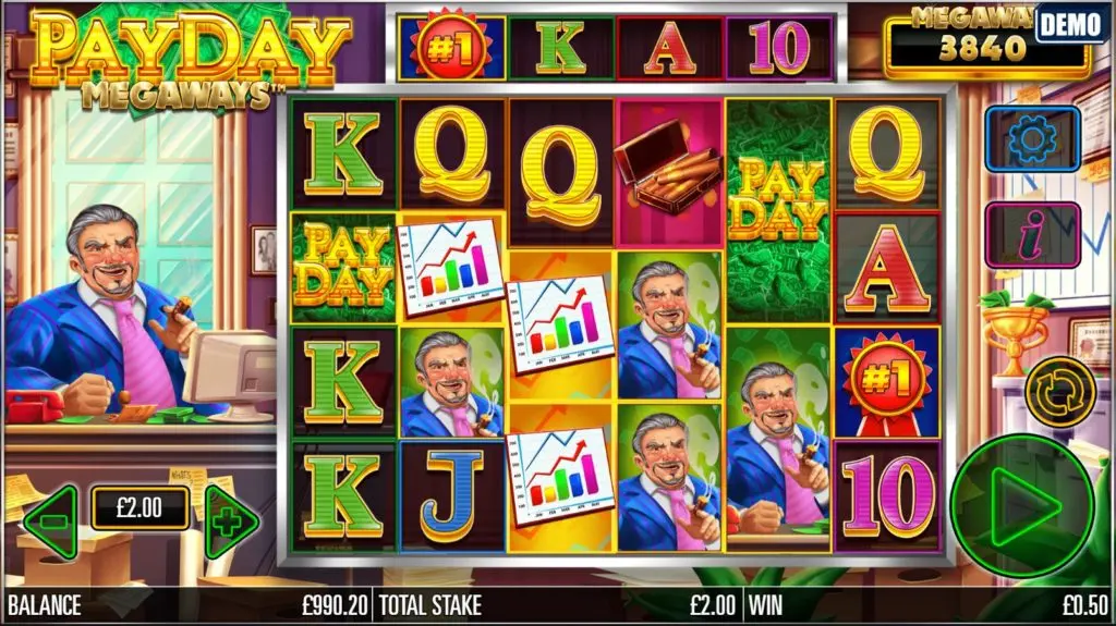 Payday Megaways Screenshot