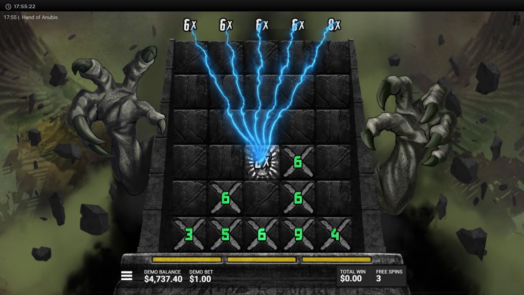 Hand of Anubis (RTP 96.24 % | Hacksaw Gaming) Slot Review - GMBLRS.COM