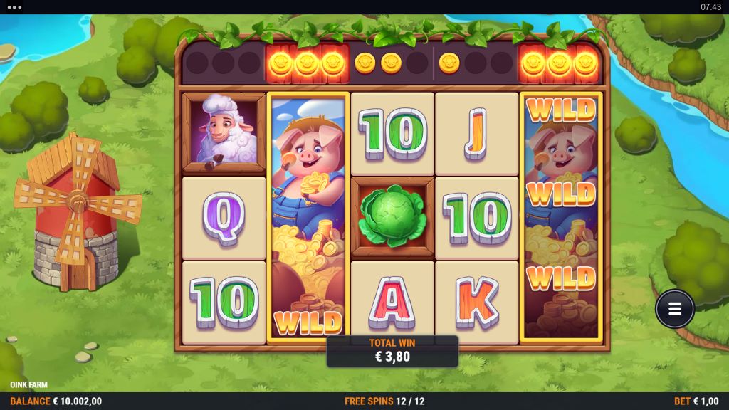 Oink Farm (RTP 96.23 % | Foxium) Slot Review - GMBLRS.COM
