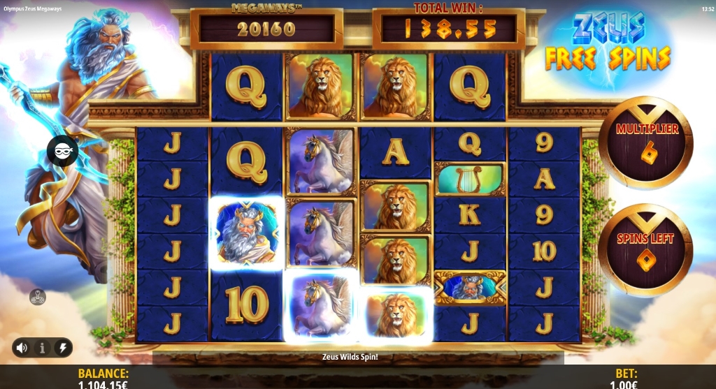 Olympus: Zeus Megaways (RTP 96 % | iSoftBet) Slot Review - GMBLRS.COM